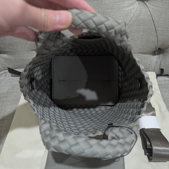 Naghedi St. Barths Petit Tote Celadon Light Jade Green - Picture 8 of 8